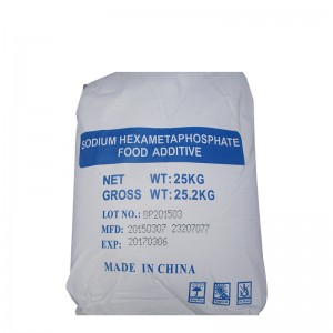 Executive Standard Food grade 68% Stok Qiyməti SHMP Sodium Hexametafosphate