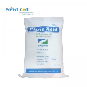 NewFood Food Additive 36 Months Shelf Life High Purity Acidulant Citric Acid Anhydrous